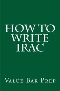 How To Write IRAC