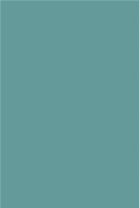 Desaturated Cyan Notebook: 150 Dot Grid Pages