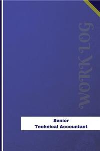 Senior Technical Accountant Work Log