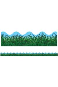 Grass Scalloped Bulletin Board Borders