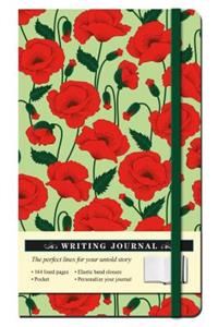 Floral Poppy Journal