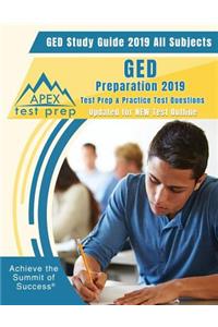 GED Study Guide 2019 All Subjects