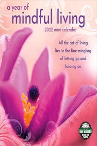 Year of Mindful Living 2022 Mini Wall Calendar