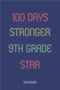 100 Days Stronger 9th Grade Star