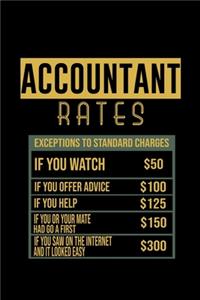 Accountant rates