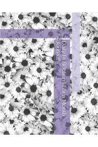 Daily Reflections For a Month Journal