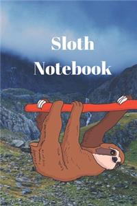 Sloth notebook
