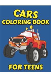 Cars Coloring Book for Teens