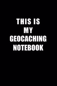 Notebook For Geocaching Lovers
