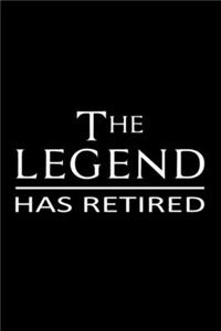 A Legend has retired