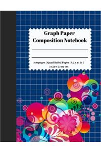 Graph Paper Composition Notebook
