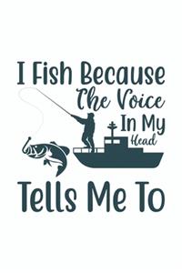 I Fish Because The Voice In My Head Tells Me To