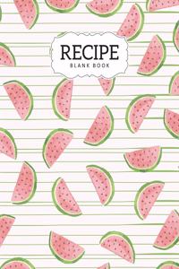 Recipe Blank Book