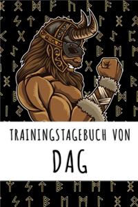 Trainingstagebuch von Dag