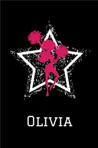 Olivia Cheerleading Notebook