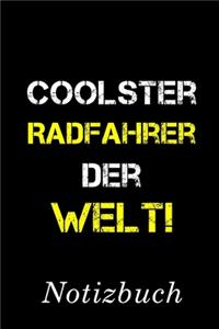 Coolster Radfahrer Der Welt Notizbuch