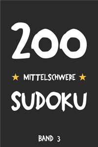 200 Mittelschwere Sudoku Band 3