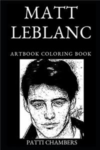 Matt LeBlanc Artbook Coloring Book