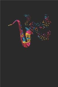 Saxophone Color Splash