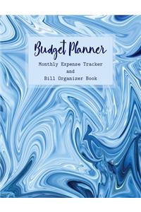 Budget Planner Monthly Expense Tracker and Bill Organizer Book