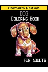 Dog Coloring Book for Adults