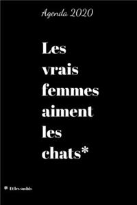Les vrais femmes aiment les chats