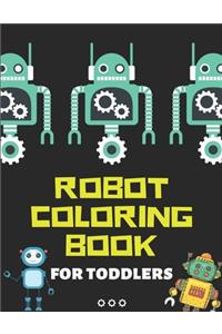 Robot Coloring Book for Kids Toddlers