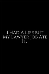 I Had A Life but My Lawyer