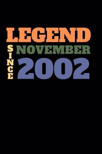 Legend since November 2002