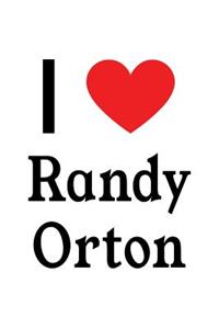 I Love Randy Orton: Randy Orton Designer Notebook
