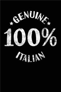 Genuine 100% Italian