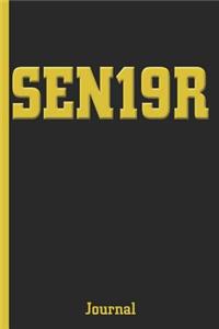 Gold Senior 2019 Sen19r Journal