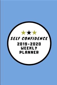 Self Confidence 2019-2020 Weekly Planner