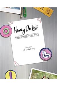 Honey Do List Book for Husbands And Wives