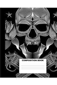 Skull Composition Book