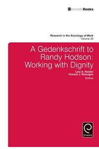 Gedenkschrift to Randy Hodson