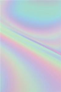 Faux Iridescent Journal: Holographic Journal: Holographic Journal for Girls: Holographic Notebook