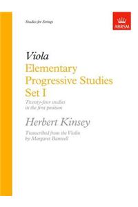 Elementary Progressive Studies, Set I for Viola