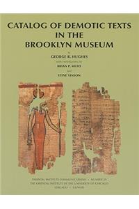 Catalog of Demotic Texts in the Brooklyn Museum