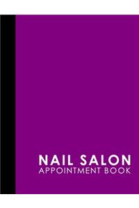 Nail Salon Appointment Book