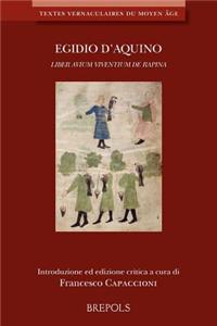Egidio d'Aquino. Liber Avium Viventium de Rapina