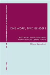 One Word, Two Genders