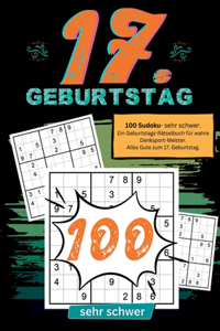 17. Geburtstag- Sudoku Geschenkbuch