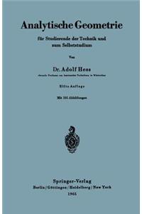 Analytische Geometrie für Studierende der Technik und zum Selbststudium