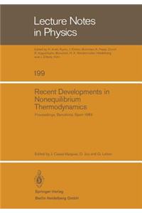 Recent Developments in Nonequilibrium Thermodynamics