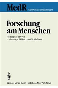 Forschung Am Menschen