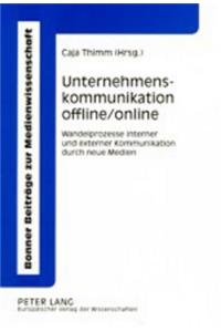 Unternehmenskommunikation offline/online
