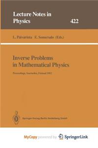 Inverse Problems in Mathematical Physics