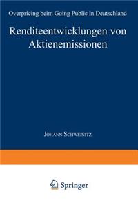 Renditeentwicklungen von Aktienemissionen