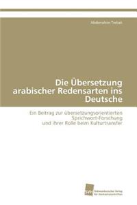 Übersetzung arabischer Redensarten ins Deutsche